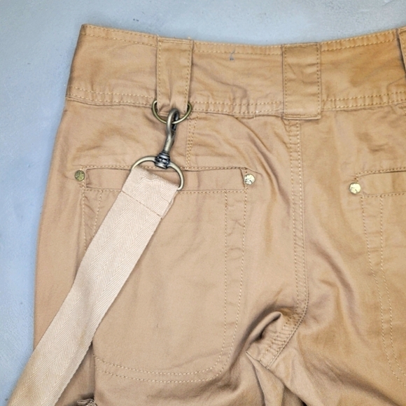[NWOT] PATRICK ROBINSON X TARGET WIDE LEG CARGO PANTS with DETACHABLE STRAP Sz S - Picture 7 of 15